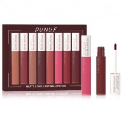 DUNUF 8Pcs Matte Long-Lasting Lipstick Set