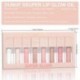 DUNUF 8 Pcs/Set Lip Oil,Moisturizing, Plumping, Revitalizing for Dry Lips,Hydrating, Nourishing Crystal Clear, Stocking Stuffers,