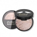 DUNUF Baked Balance-n-Brighten Color Correcting Powder Foundation - Light - Buildable Light to Medium Coverage - Demi-Matte Natural Finish