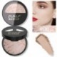 DUNUF Baked Balance-n-Brighten Color Correcting Powder Foundation - Light - Buildable Light to Medium Coverage - Demi-Matte Natural Finish