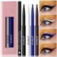 DUNUF 4 Pcs/Set Creamy Retractable Eyeliner Creamy, Ultra-Pigmented & Waterproof, Creates Bold & Defined Lines, Long-Lasting Wear