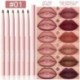 DUNUF 6 Color/Set Matte MAKEUP Lip Pencil