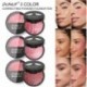 DUNUF Baked Blush-n-Brighten Marbleized Blush for Cheeks - Pink Buttercream - Natural Finish - Buildable Color