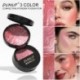 DUNUF Baked Blush-n-Brighten Marbleized Blush for Cheeks - Pink Buttercream - Natural Finish - Buildable Color